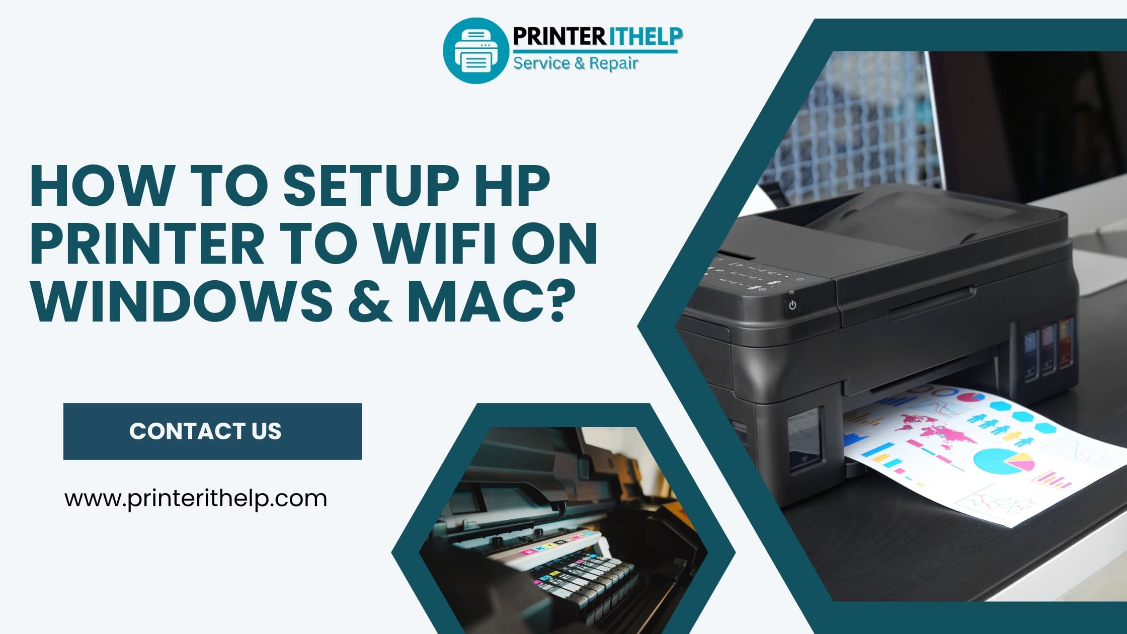 How to Setup HP Printer to WiFi